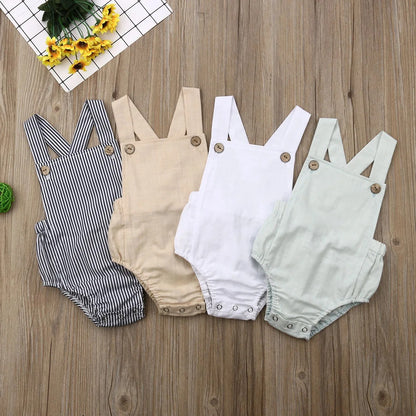 0–3 Jahre: Bodys für Neugeborene, Kinderkleidung für Jungen und Mädchen, Strampler, Sonnenanzüge, Outfits, einfarbige Kinderkleidung, Sommerkleidung für Babys